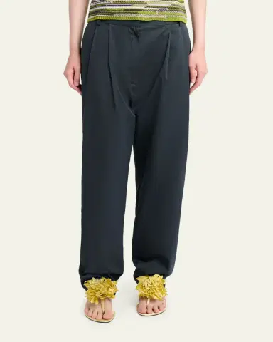 Proenza Schouler White Label Taya Pleated Pants | Thumbnail 4 Proenza Schouler White Label Taya Pleated Pants | Thumbnail 4