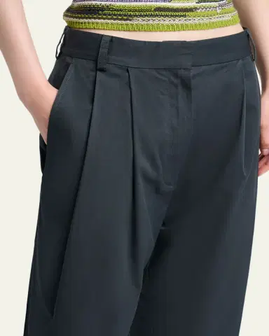 Proenza Schouler White Label Taya Pleated Pants | Thumbnail 5 Proenza Schouler White Label Taya Pleated Pants | Thumbnail 5