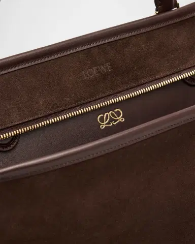 Loewe Amazona 180 Large Top-Handle Bag in Suede | Thumbnail 10 Loewe Amazona 180 Large Top-Handle Bag in Suede | Thumbnail 10