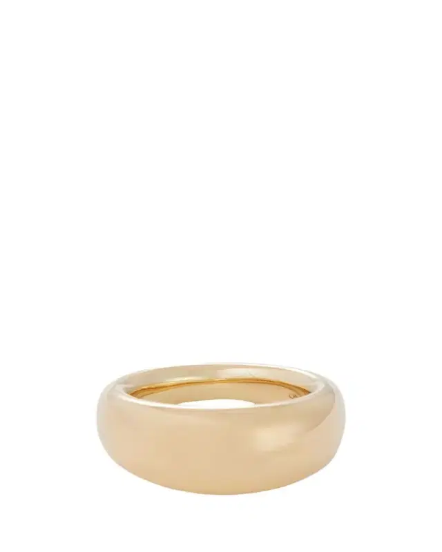 SIDNEY GARBER 18K Yellow Gold Dome Ring, 10mm