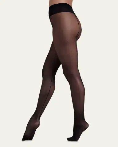 Wolford Individual 10 Back Seam Tights | Thumbnail 2