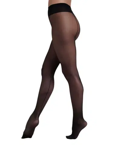 Wolford Individual 10 Back Seam Tights | Thumbnail 1