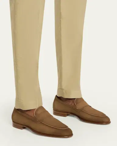 Magnanni Men's Duerro Grained Leather Penny Loafers | Thumbnail 2 Magnanni Men's Duerro Grained Leather Penny Loafers | Thumbnail 2