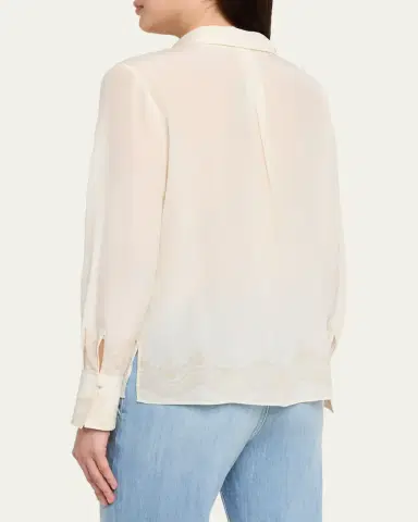 Kobi Halperin Serena Floral-Print Silk Blouse | Thumbnail 3 Kobi Halperin Serena Floral-Print Silk Blouse | Thumbnail 3