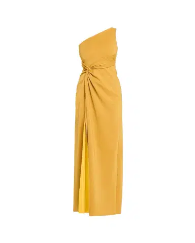 Chiara Boni La Petite Robe Otsu One-Shoulder Shimmer Jersey Gown | Thumbnail 1