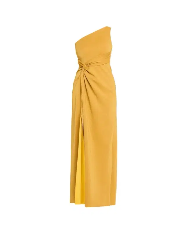 Chiara Boni La Petite Robe Otsu One-Shoulder Shimmer Jersey Gown