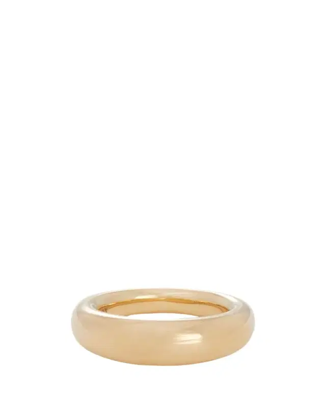 SIDNEY GARBER 18K Yellow Gold Dome Ring, 7mm