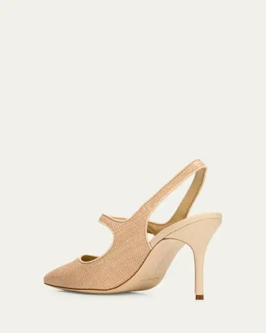 Manolo Blahnik 50mm Camparisli Mary Jane Slingback Pumps | Thumbnail 4 Manolo Blahnik 50mm Camparisli Mary Jane Slingback Pumps | Thumbnail 4