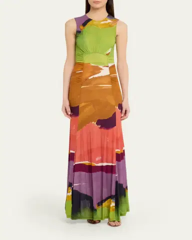 Ulla Johnson x Helen Frankenthaler Lana Sleeveless Jersey Maxi Dress | Thumbnail 2 Ulla Johnson x Helen Frankenthaler Lana Sleeveless Jersey Maxi Dress | Thumbnail 2