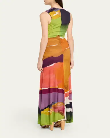 Ulla Johnson x Helen Frankenthaler Lana Sleeveless Jersey Maxi Dress | Thumbnail 3 Ulla Johnson x Helen Frankenthaler Lana Sleeveless Jersey Maxi Dress | Thumbnail 3