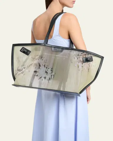 Proenza Schouler Days Printed Mesh Carryall Tote Bag | Thumbnail 2