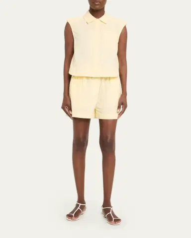 Simkhai Winslow Stripe Cotton Crop Top | Thumbnail 2 Simkhai Winslow Stripe Cotton Crop Top | Thumbnail 2