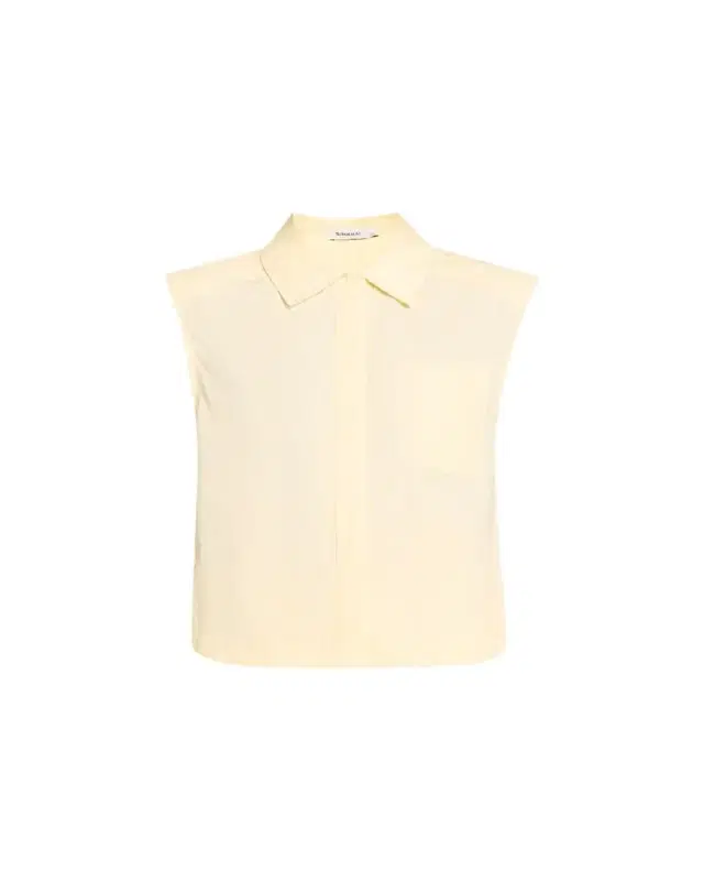 SIMKHAI Winslow Stripe Cotton Crop Top