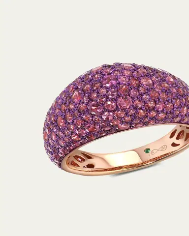 Graziela Gems 18K Rhodolite Bahia Ring | Thumbnail 4 Graziela Gems 18K Rhodolite Bahia Ring | Thumbnail 4