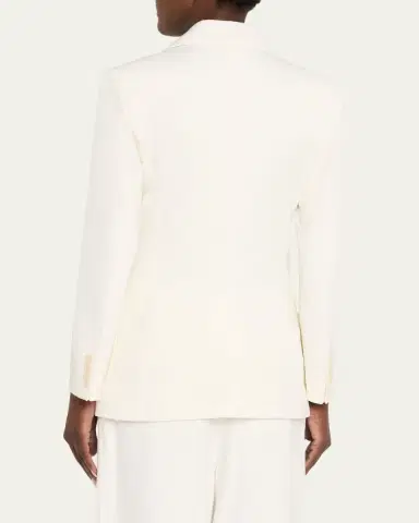 Victoria Beckham Patch-Pocket Single-Breasted Jacket | Thumbnail 3 Victoria Beckham Patch-Pocket Single-Breasted Jacket | Thumbnail 3