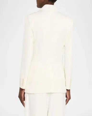Victoria Beckham Patch-Pocket Single-Breasted Jacket | Thumbnail 7 Victoria Beckham Patch-Pocket Single-Breasted Jacket | Thumbnail 7