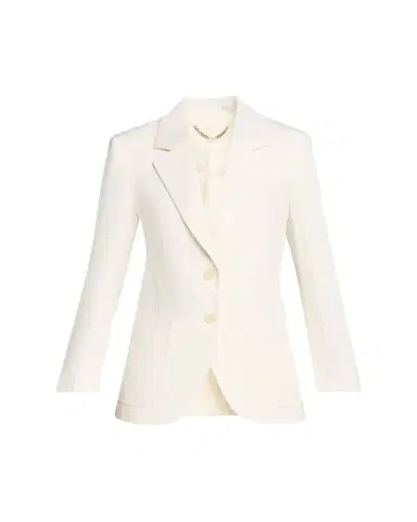 Victoria Beckham Patch-Pocket Single-Breasted Jacket | Thumbnail 1 Victoria Beckham Patch-Pocket Single-Breasted Jacket | Thumbnail 1