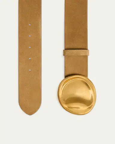 Khaite Keefe Suede Belt | Thumbnail 2