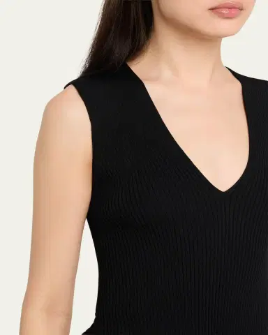 Proenza Schouler Eugenie Sculpted Rib-Knit Peplum Top | Thumbnail 5 Proenza Schouler Eugenie Sculpted Rib-Knit Peplum Top | Thumbnail 5