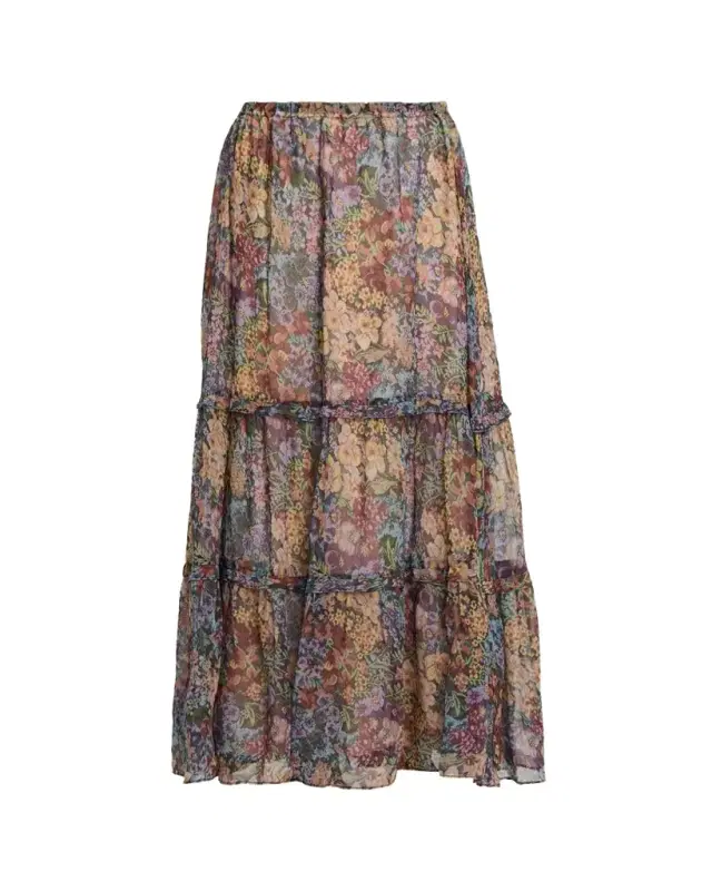 Kobi Halperin Clea Floral Maxi Skirt