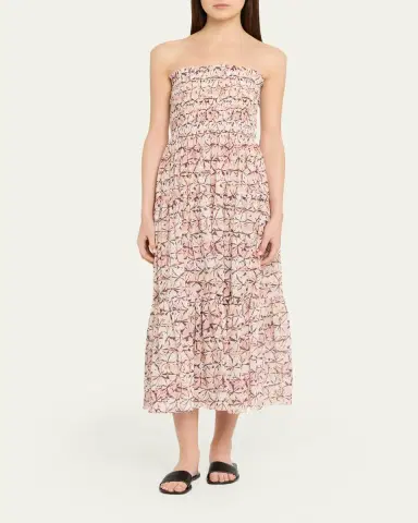 Ulla Johnson Luca Coverup Midi Dress | Thumbnail 2 Ulla Johnson Luca Coverup Midi Dress | Thumbnail 2