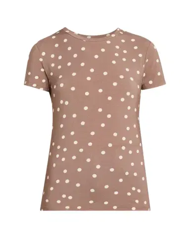 L'Agence Ressi Short-Sleeve Polka Dot Tee | Thumbnail 1