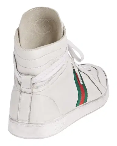 Gucci Men's Coda Leather High-Top Sneakers | Thumbnail 1 Gucci Men's Coda Leather High-Top Sneakers | Thumbnail 1