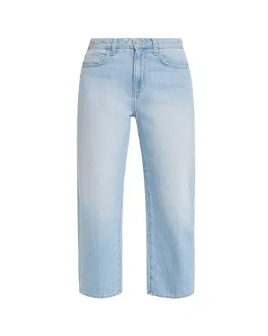 L'Agence Mallis High-Rise Bow-Leg Jeans | Thumbnail 1