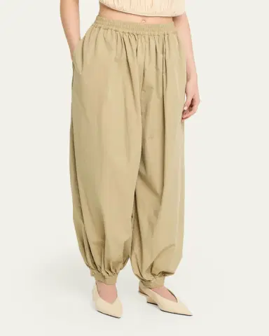 Ronny Kobo Kalani Cotton-Blend Harem Pants | Thumbnail 4 Ronny Kobo Kalani Cotton-Blend Harem Pants | Thumbnail 4
