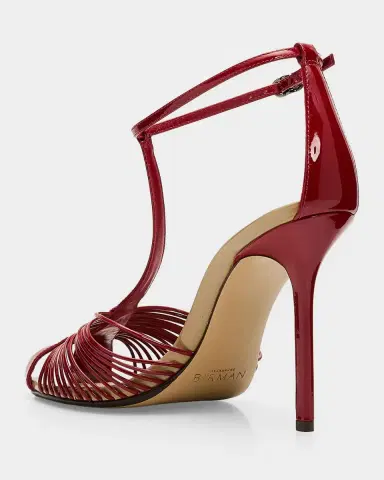 Alexandre Birman 100mm Serena Leather T-Strap Sandals | Thumbnail 8 Alexandre Birman 100mm Serena Leather T-Strap Sandals | Thumbnail 8