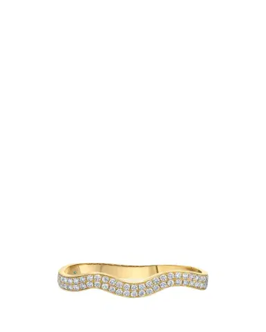 Graziela Gems 18K Rio Diamond Double Finger Ring | Thumbnail 1