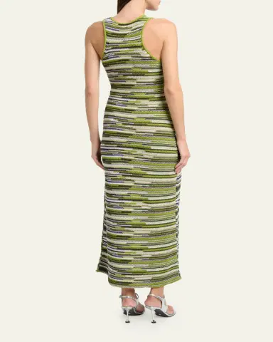 Proenza Schouler White Label Zinah Textured Knit Midi Dress | Thumbnail 3
