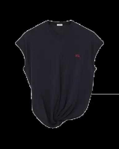 Loewe Draped V-Neck Sweater Vest | Thumbnail 2 Loewe Draped V-Neck Sweater Vest | Thumbnail 2