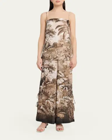 Kobi Halperin Gwen Sleeveless Botanical-Print Blouse | Thumbnail 2 Kobi Halperin Gwen Sleeveless Botanical-Print Blouse | Thumbnail 2