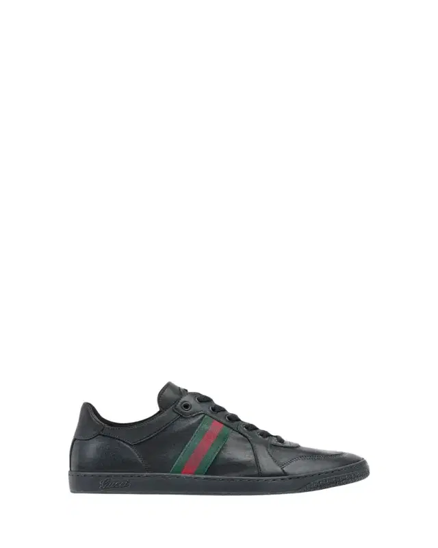 Gucci Men's Coda Leather Low-Top Sneakers