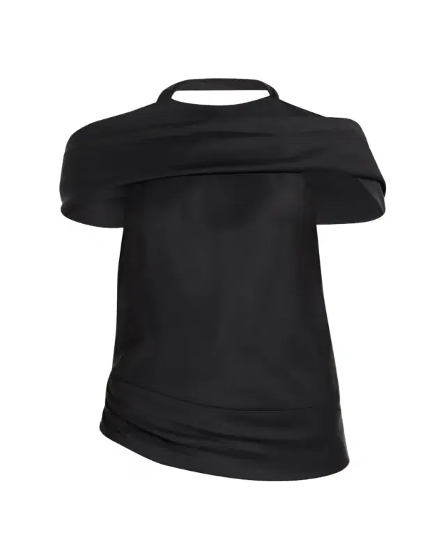 SIMKHAI Samira Satin Cape Top