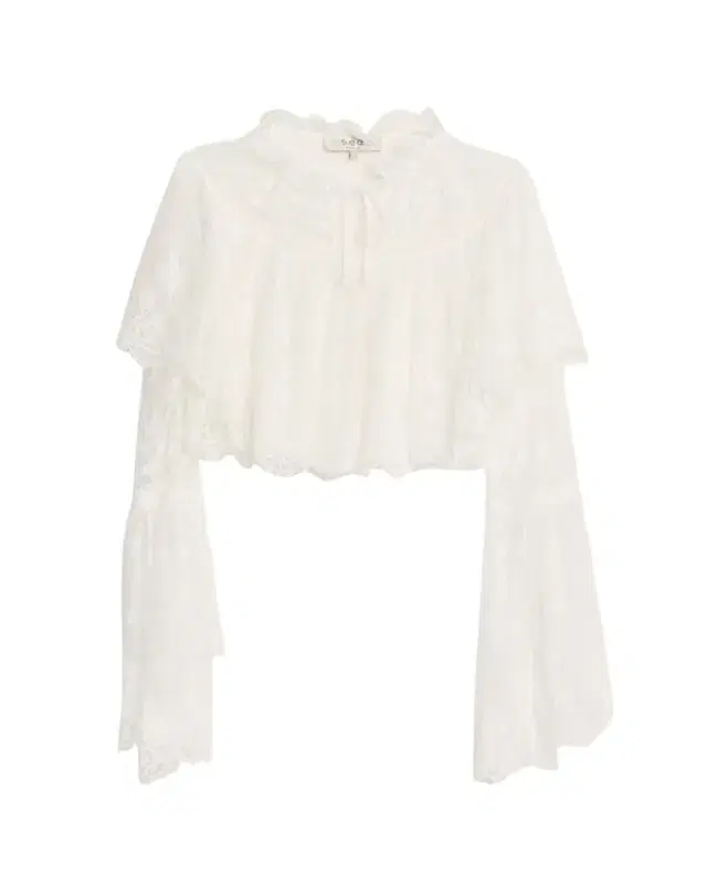 Holden Floral Lace Capelet Blouse