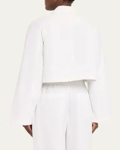 SIMKHAI Colsen Cropped Jacket | Thumbnail 3