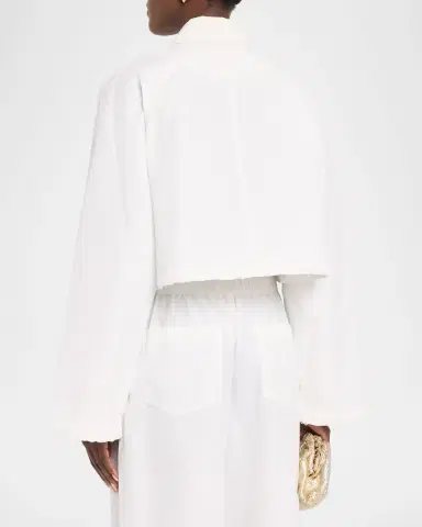 SIMKHAI Colsen Cropped Jacket | Thumbnail 7