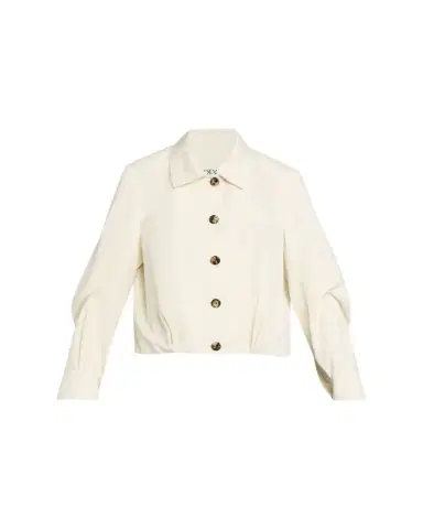 Loewe Single-Breasted Cotton Balloon Jacket | Thumbnail 1 Loewe Single-Breasted Cotton Balloon Jacket | Thumbnail 1