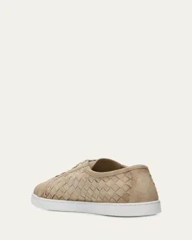 Magnanni Men's Kennedy Woven Suede Low-Top Sneakers | Thumbnail 2