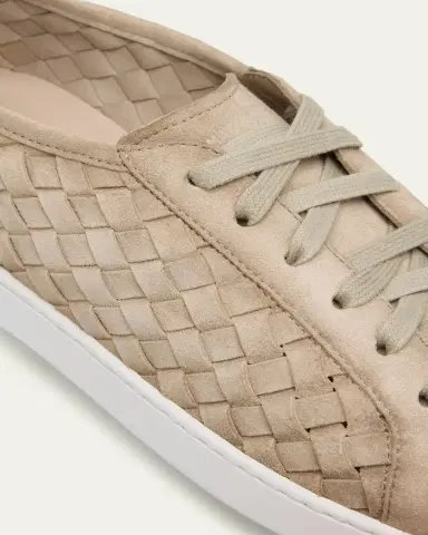 Magnanni Men's Kennedy Woven Suede Low-Top Sneakers | Thumbnail 3