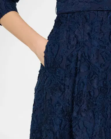 Simkhai Courtney Belted Organza Jacquard Gown | Thumbnail 9 Simkhai Courtney Belted Organza Jacquard Gown | Thumbnail 9