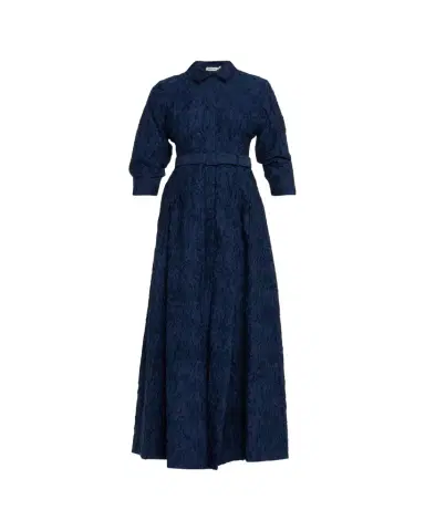 Simkhai Courtney Belted Organza Jacquard Gown | Thumbnail 1 Simkhai Courtney Belted Organza Jacquard Gown | Thumbnail 1