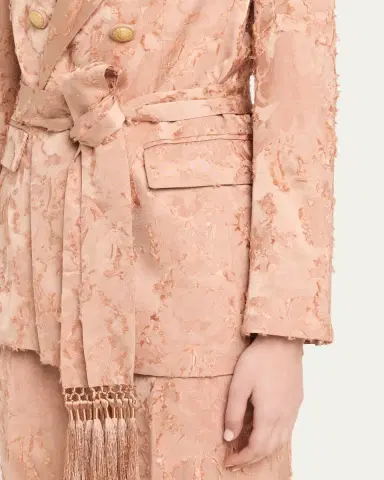Kobi Halperin Nia Double-Breasted Jacquard Jacket | Thumbnail 5 Kobi Halperin Nia Double-Breasted Jacquard Jacket | Thumbnail 5