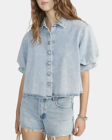 FRAME The Billow Sleeve Top | Thumbnail 6 FRAME The Billow Sleeve Top | Thumbnail 6