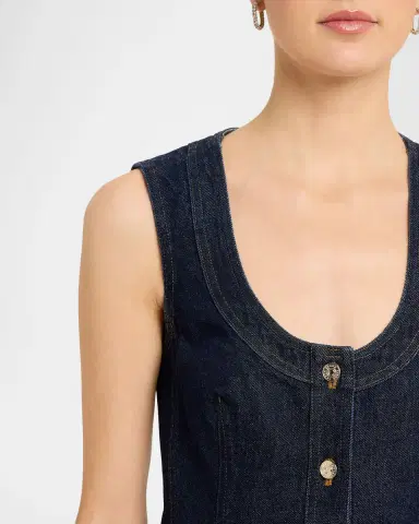 Frame The Patch Pocket Mini Dress | Thumbnail 9 Frame The Patch Pocket Mini Dress | Thumbnail 9