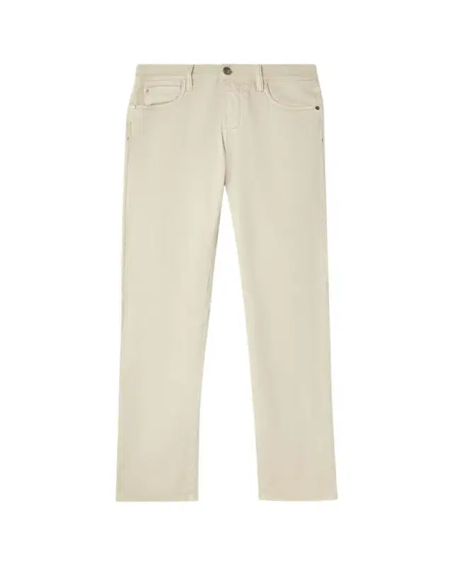 Men's Quarona Linen and Cotton Straight-Leg Jeans