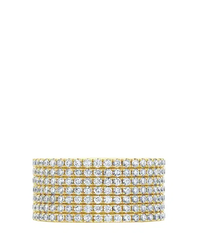 Anita Ko 18K Yellow Gold Diamond Disco Band