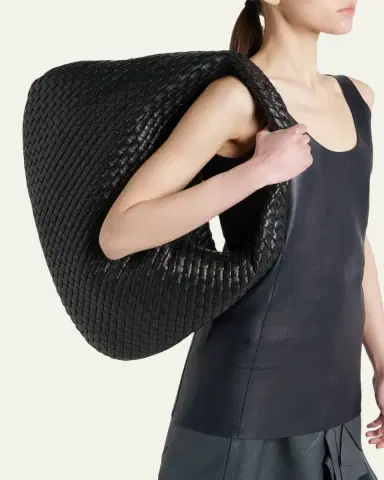 Bottega Veneta Maxi Veneta Leather Shoulder Bag | Thumbnail 2 Bottega Veneta Maxi Veneta Leather Shoulder Bag | Thumbnail 2